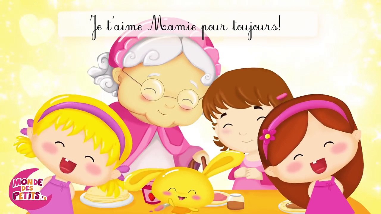 Je t'aime Mamie - Chansons pour les grand-mères-r6QML7VpWto