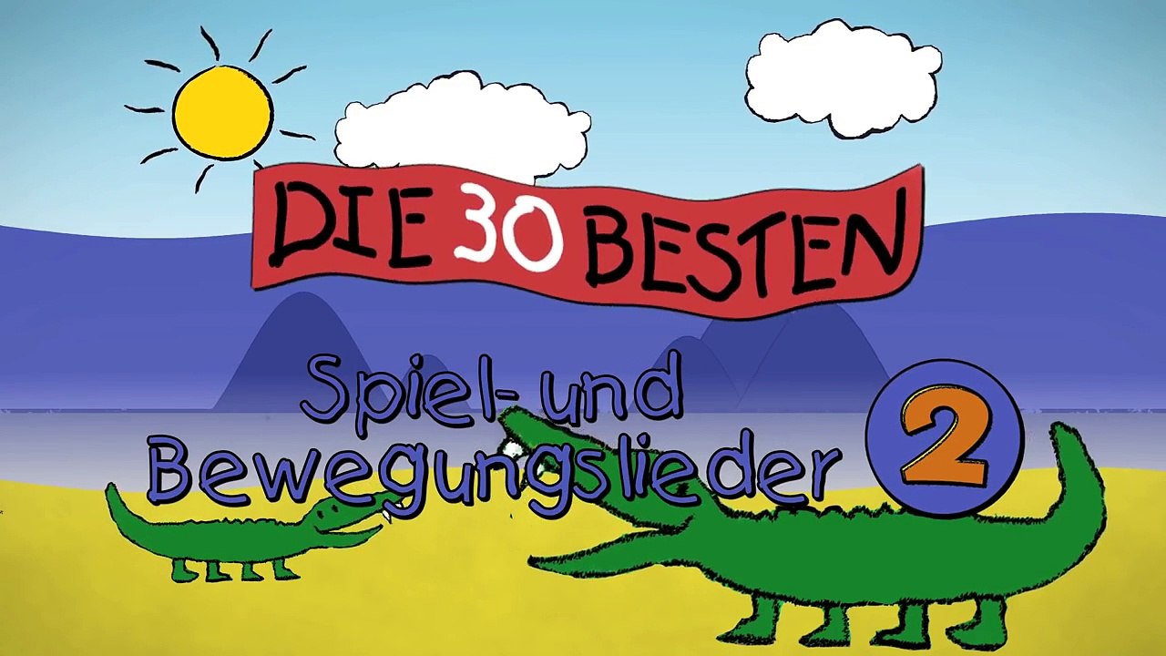 Das Krokodil am Nil - Die besten Spiel- und Bewegungslieder _ Kinderlieder-YH9e854RZCA