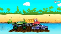 Coches infantiles - Carros de Carreras y Camión - Carritos Para Niños - Dibujos Animados