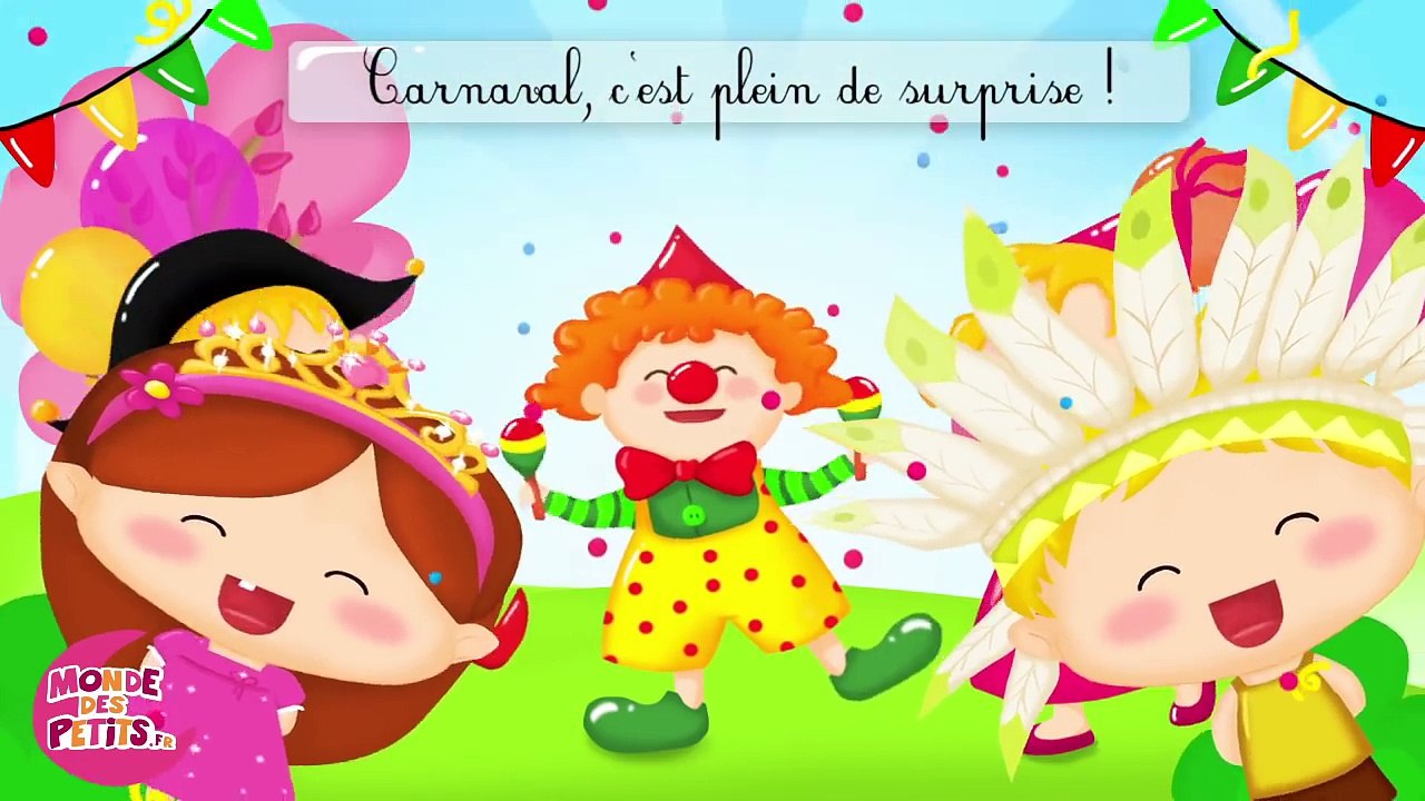 La chanson du carnaval - Mardi gras - Comptine pour enfants-HPkXaykgbqM