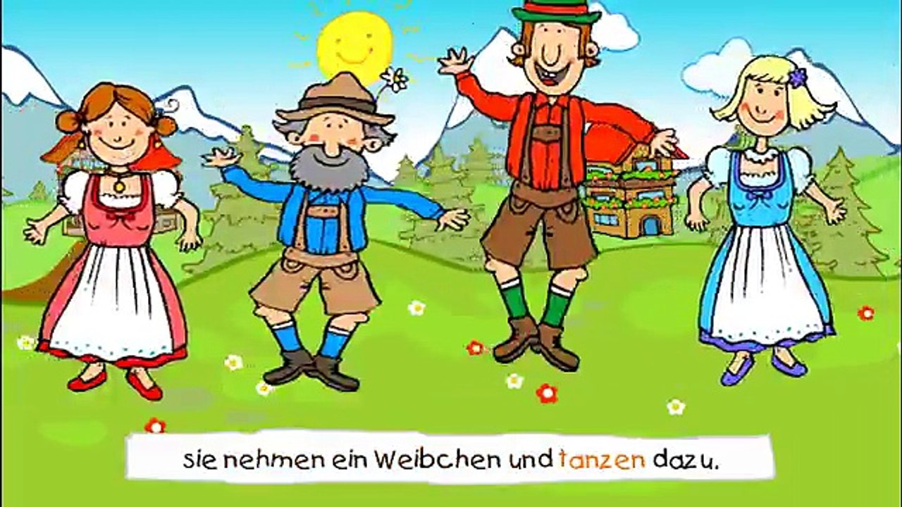 Die Tiroler sind Lustig Bewegungslieder zum Mitsingen _ Kinderlieder