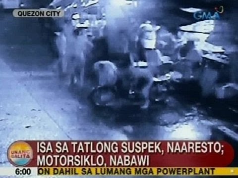 UB: Pagtangay sa nakaparadang motorsiklo sa QC ng 3 lalaki, huli sa CCTV