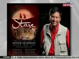 NTG: Photo exhibit ni Howie Severino na pinamagatang 'Stare,' bubuksan mamayang hapon