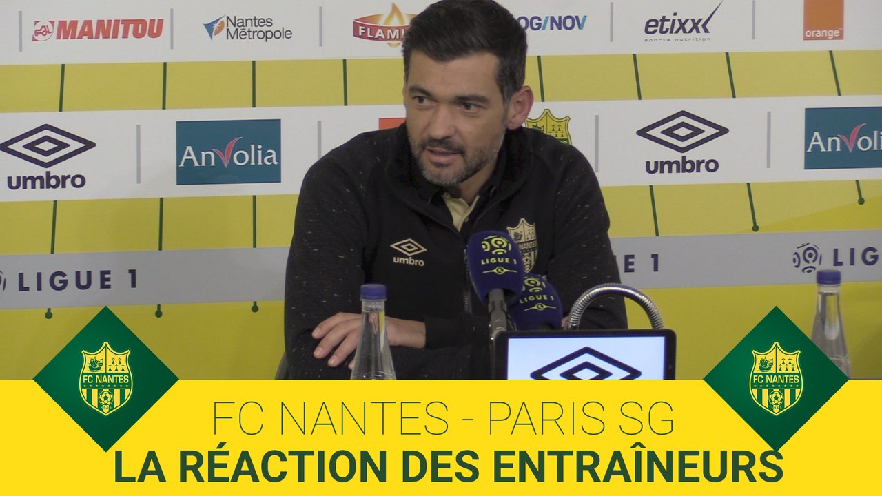 FCN-PSG : la réaction des entraîneurs