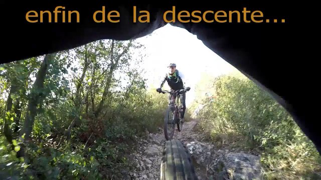 sortie vtt sur bouc bel air 21/01/2017