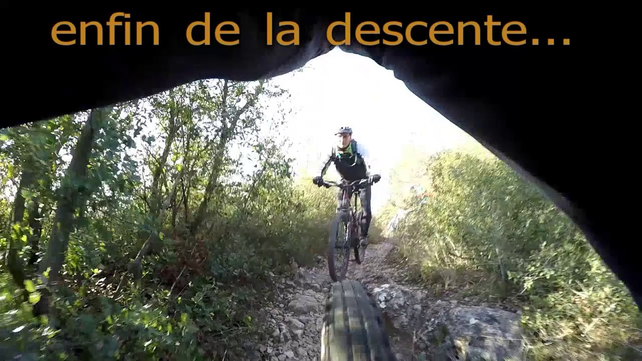 sortie vtt sur  bouc bel air 21/01/2017
