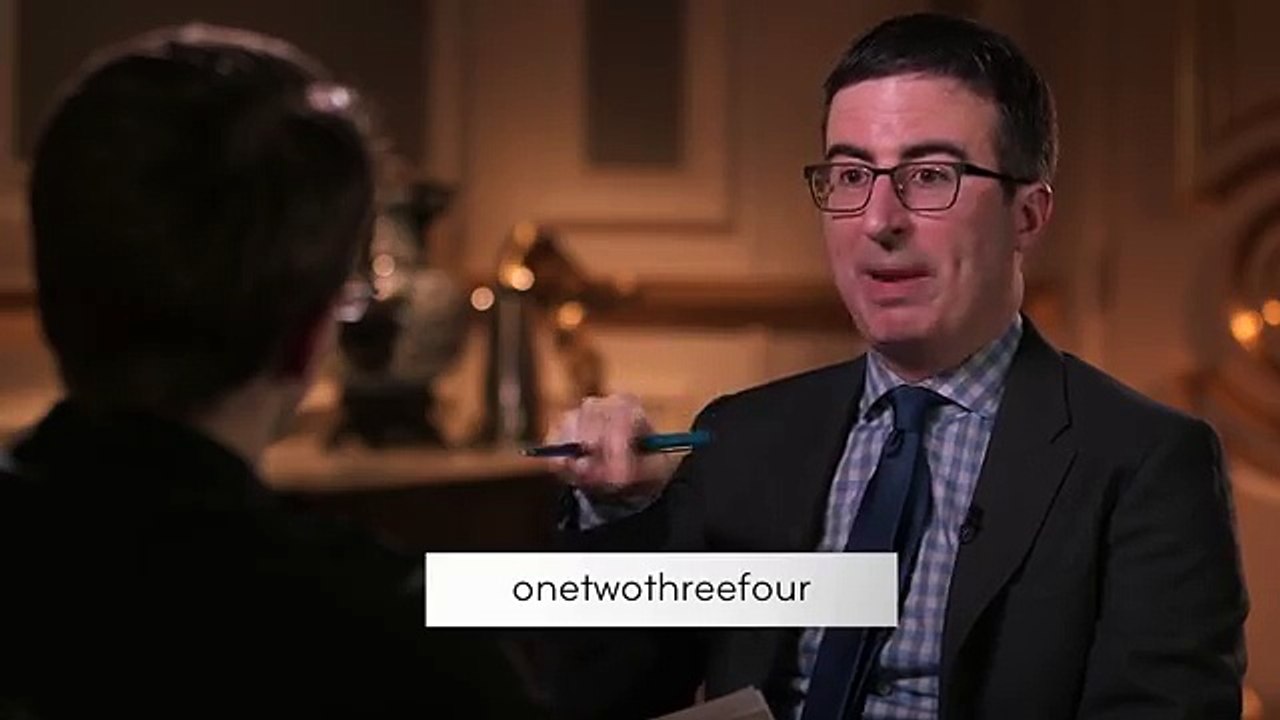 Edward Snowden on Passwords Last Week Tonight with John Oliver (HBO)