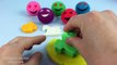 Learn Colors Play Doh Happy Laughing Smiley Face Baby Theme Molds Fun and Creative for Kids Children
