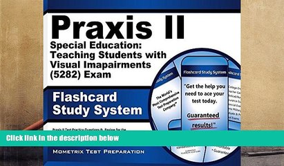 PDF  Praxis II Special Education: Teaching Students with Visual Impairments (5282) Exam Flashcard