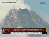 Suplay ng tubig at kuryente sa Mt. Mayon danger zone, pinag-aaralang putulin ng lokal na pamahalaan