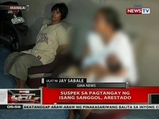 QRT: Suspek sa pagtangay ng isang sanggol, arestado