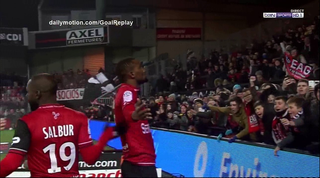 Mustapha Diallo Goal HD - Guingamp 1 - 0 Rennes - 21.01.2017