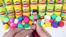 Play Doh Surprise Eggs Spiderman Superheroes Barbie Play Dough Surprise Toys Videos