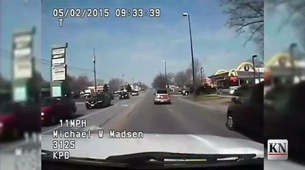 DASHCAM  100+ MPH HIGH-SPEED CHASE IN KENOSHA AND RACINE COUNTIES IN WISCONSIN MAY 2, 2015