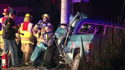 Double Fatal Accident Truck vs Pole 260th & The Mountain Highway Graham WA