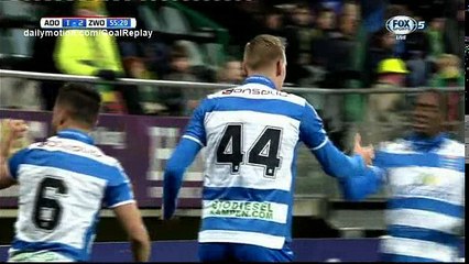 Nicolai Brock-Madsen Goal HD - Den Haag 1 - 2 Zwolle - 21.01.2017