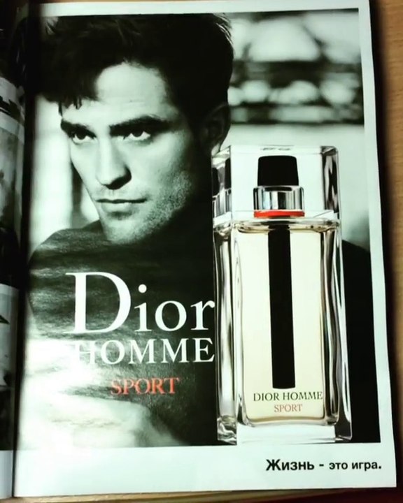 DiorHommeSport Featuring Robert Pattinson in Cosmo Magazine 2017 in Russia