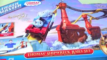 Thomas and Friends Shipwreck Rails Set Unboxing TrackMaster Train Toys