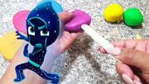 Learn Colors for Toddlers with Play Doh PJ Masks Modeling Clay Fun & Creative Best Learning Videos