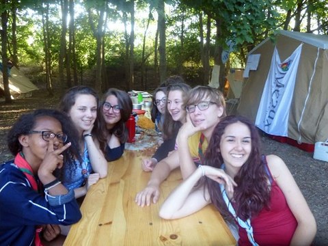 Scouts Meaux Lagny camp pionniers caravelles 2015 jablines strasbourg you're up