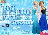Elsa And Anna Prom Makeover - Disney Princess Frozen Games Movie