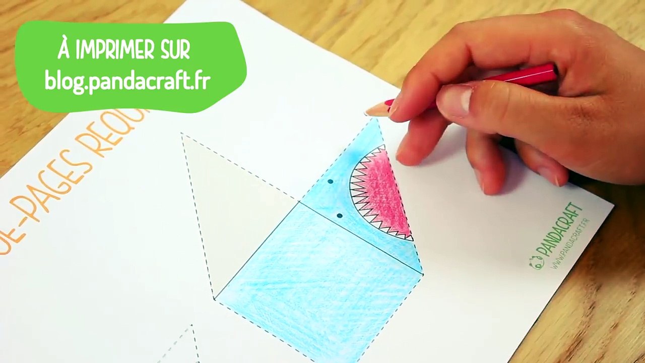 Tuto DIY  - Le marque page _ Les Daily Craft de Pandacraft sur Gulli-Wp7bl0d5hXM