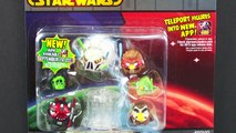 Darth Maul Pig, Jar Jar Binks Bird and More Angry Birds Star Wars Telepods!