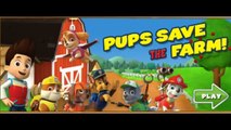 #Paw Patrol Pups Save The Farm Games for kids apps