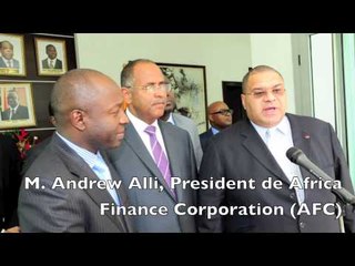 Déclaration du Chef de la Délégation de AFC, M. Andrew Alli, President de AFC