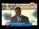 Le président de la république procède à l`inauguration de la station d`eau de Niangon 2