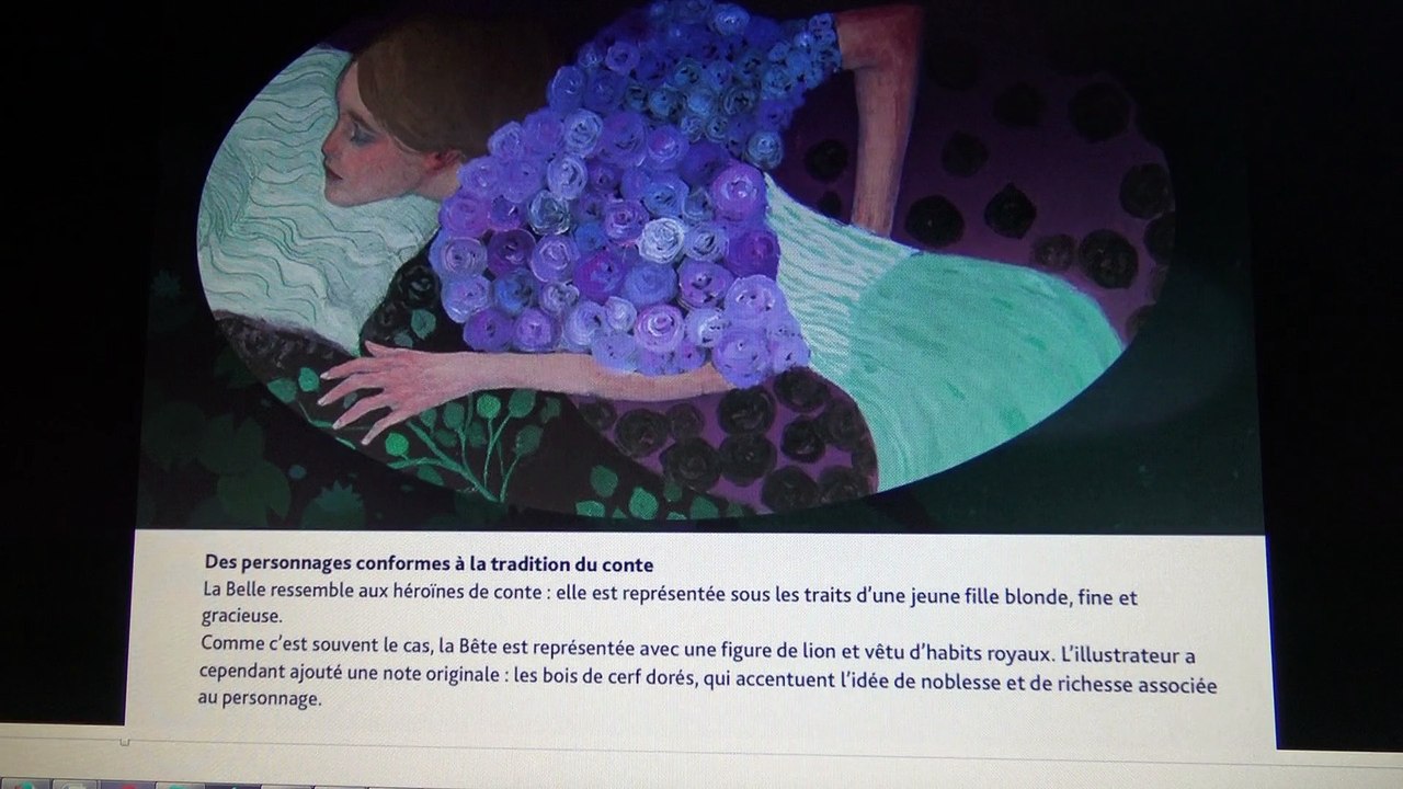 Image animée La Belle et la Bête L'agonie de la Bête