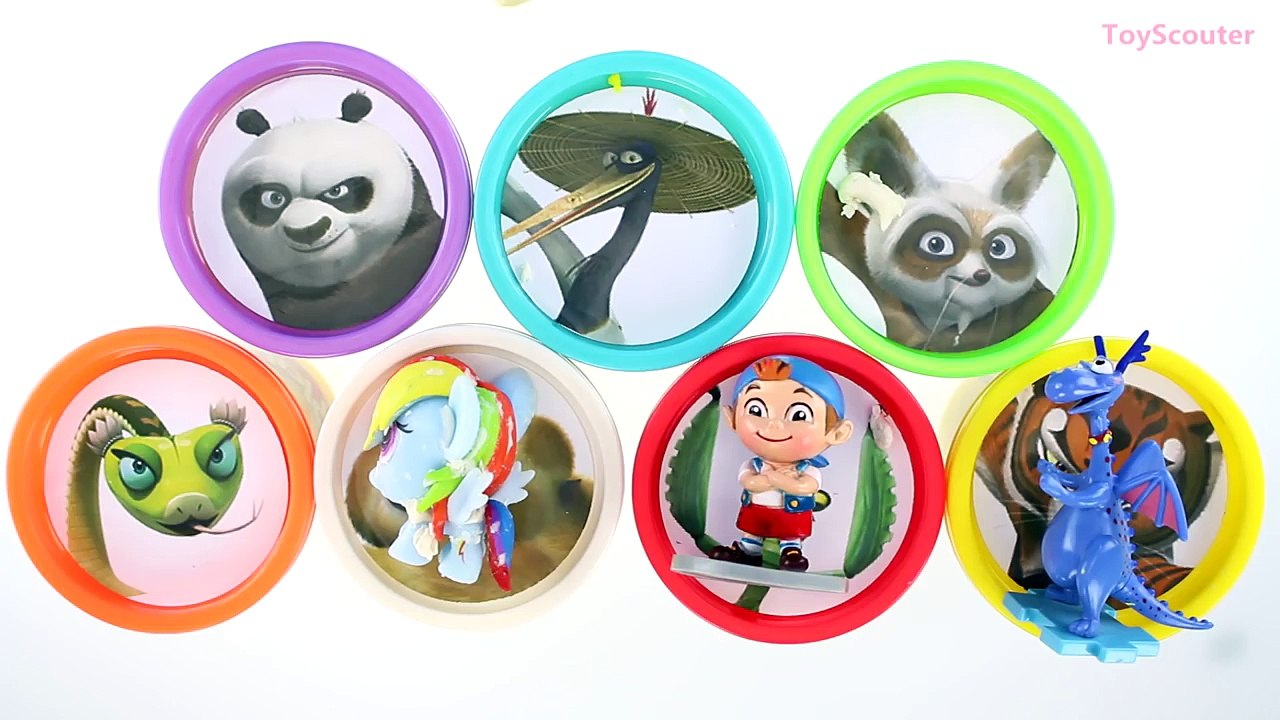 KUNG FU PANDA Play Doh Cans Surprise Eggs – Disney MLP Star Wars Toys