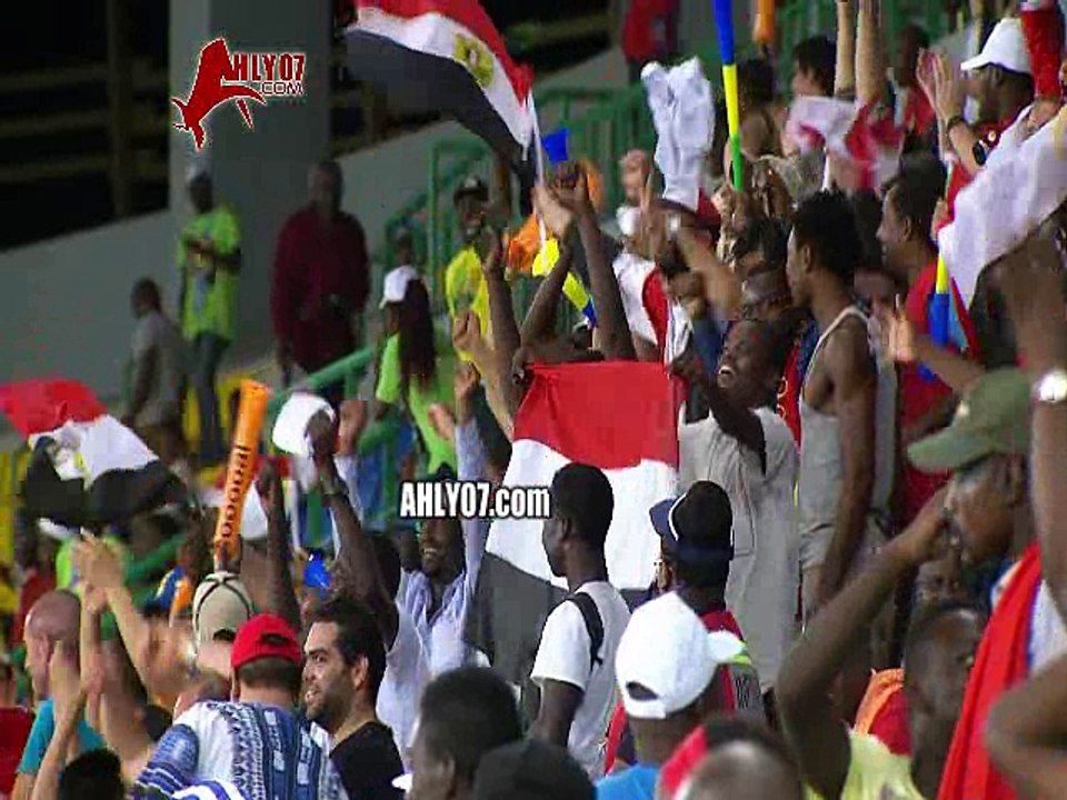 شاهد حصريا هدف منتخب مصر القاتل في اوغندا بصوت الجمهور بدون معلق في امم افريقيا 2017