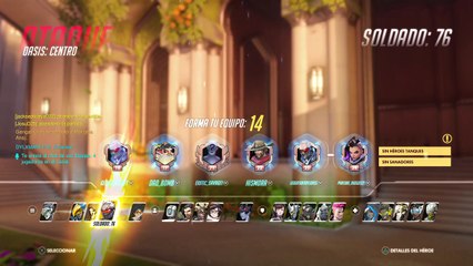 Overwatch Primera partida para mi canal
