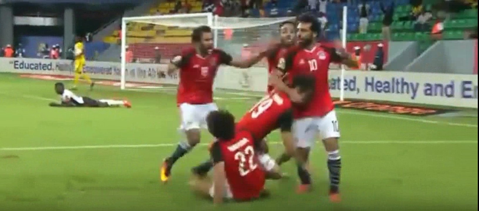 اهداف مباراه مصر واوغندا