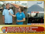 UB: Phivolcs: Lunar Eclipse, maliit ang tsansang makaapekto sa pagputok ng Bulkang Mayon
