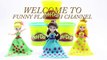 Disney Princess Playdoh Toys cinderella aurora bella - Play dough princess dresses up party