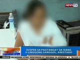 NTG: Suspek sa pagtangay sa isang 3-linggong sanggol sa Baywalk, Manila, arestado