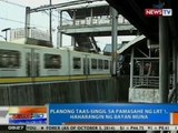 NTG: Planong taas-singil sa pamasahe ng LRT 1, haharangin ng Bayan Muna