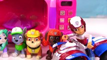 Paw Patrol Uses Minnie Mouse Magical Microwave to Cook Toy Surprise Blind Bags!
