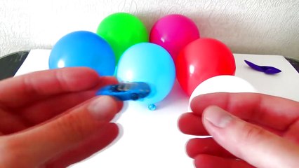 50 WATER BALLOONS Compilation 16 Minutes Learn Colours Wet BALLOON SONGS COLLECTION.