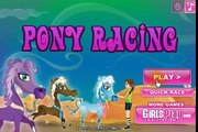 Pony Racing ♥ Pony Videos ♥ Pony Games For Little Kids ♥