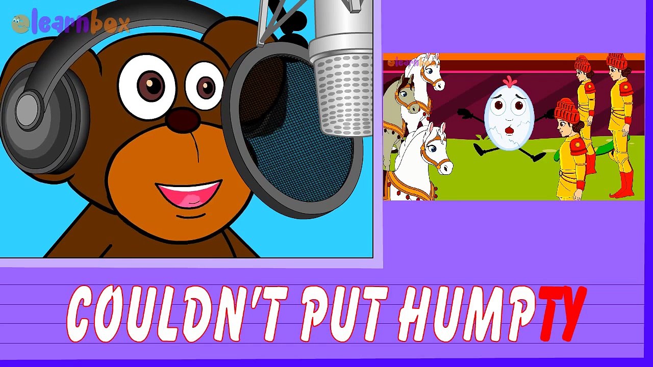 Humpty Dumpty Nursery Rhyme Song with Lyrics