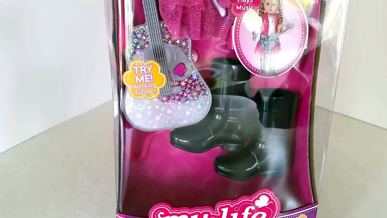 My Life As Pop Star Set (HD) for AG Doll Star Rock Concert Set