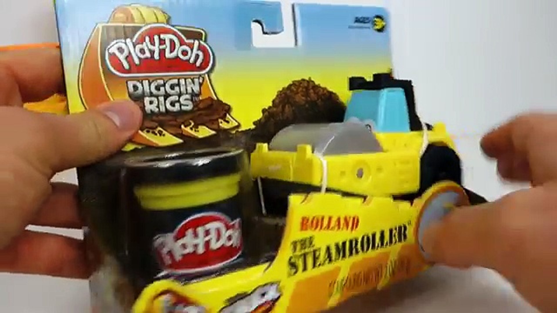 play doh steamroller