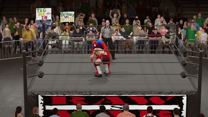 WWE 2K17 scarlet spider v daniel bryanson
