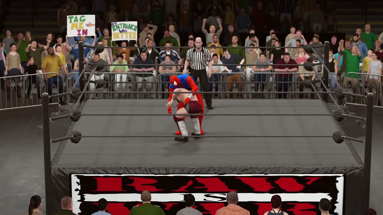 WWE 2K17 scarlet spider v daniel bryanson