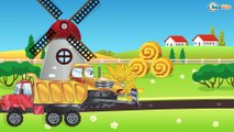 Carros Para Niños - Camión - Dibujo animado de carros - Camiónes infantiles - Videos para niños