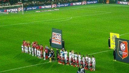 21/01/17 : EAG-SRFC : entrée des équipes