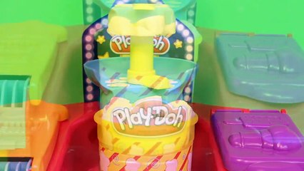 Play Doh Poppin Movie Snacks Popcorn Play Doh Movie Treats Popsicles Play Doh Popcorn Machine